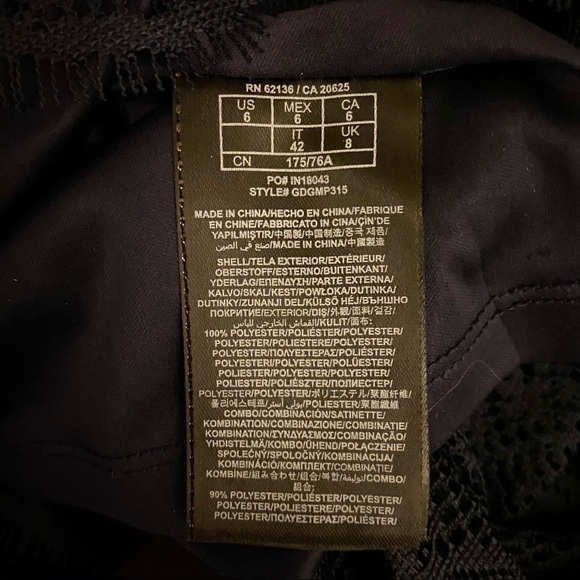 GUESS | LACE SWEET HEART DRESS  | SIZE 6 - Picture 5 of 5